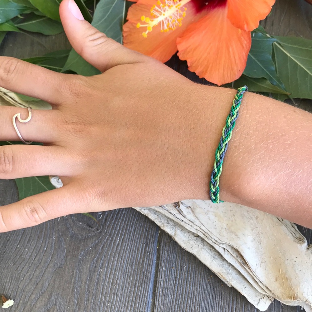 🍊🌿Handmade Wax String Bracelet🌿🍊 - Picture 4 of 4